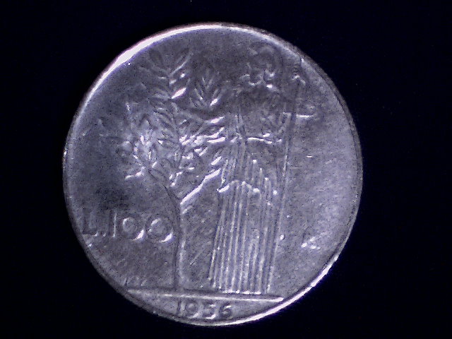 Lire 100 1956 - (a7)