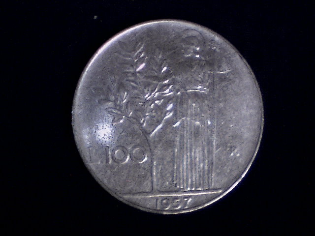Lire 100 1957 - (a20)