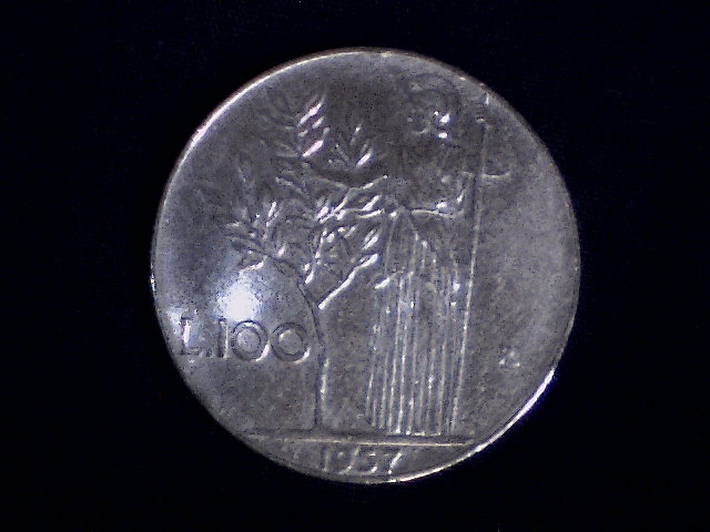 Lire 100 1957 - (a23)