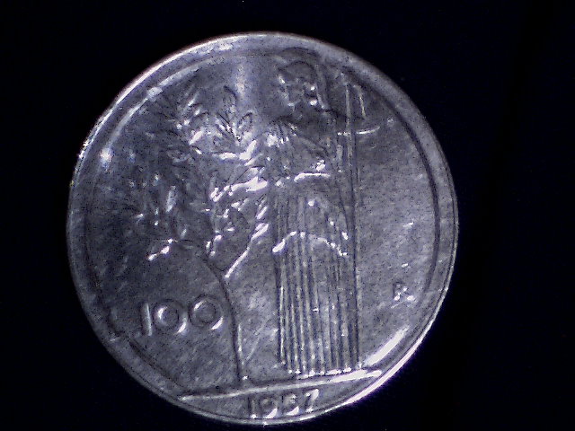 Lire 100 1957 - (a9)