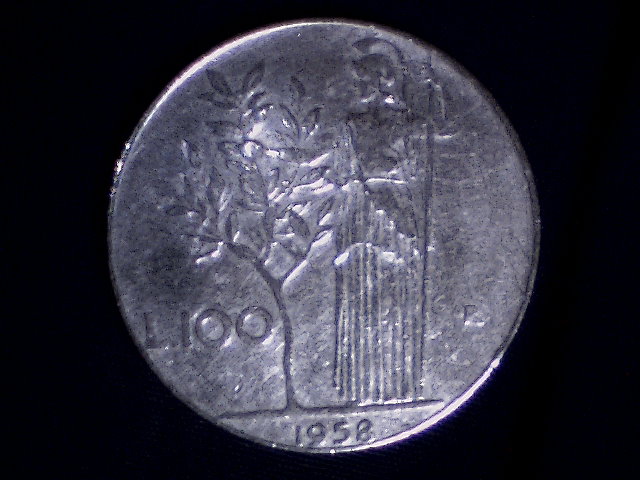 Lire 100 1958 - (a5)