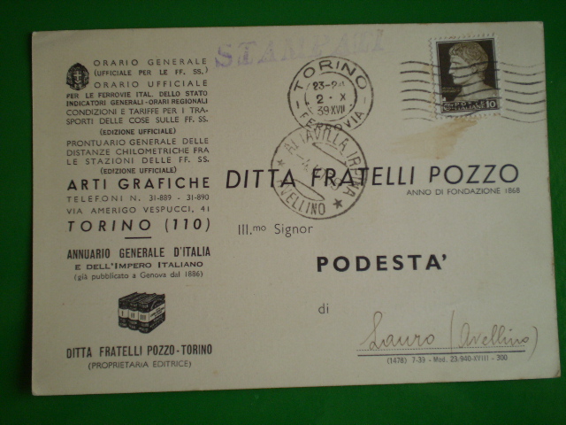 CARTOLINA Postale (2)