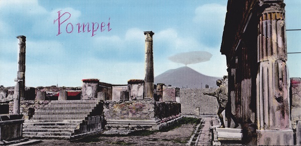 Pompei (24-5) Tempio di Apollo - NV - cm 21x10,5