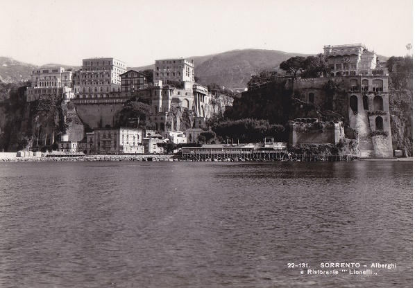 Sorrento (so24-146) Ristorante Lionelli - Viaggiata 1954 ?