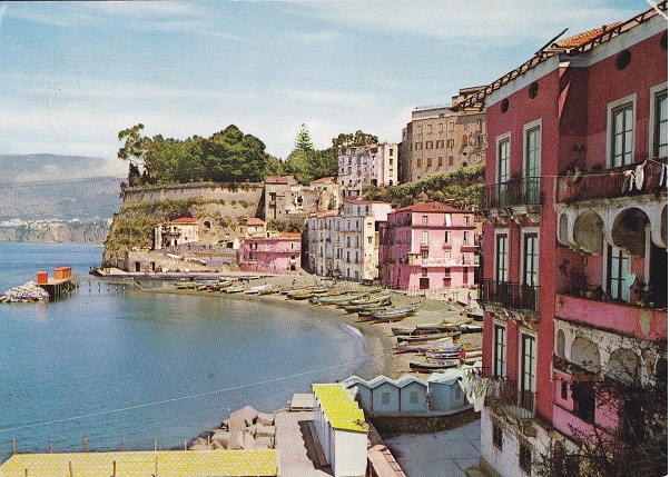 Sorrento (so24-39) Marina Grande - Viaggiata 1962