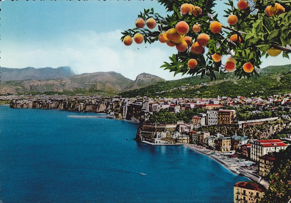 Sorrento (so24-42) Marina Grande - Viaggiata 1957