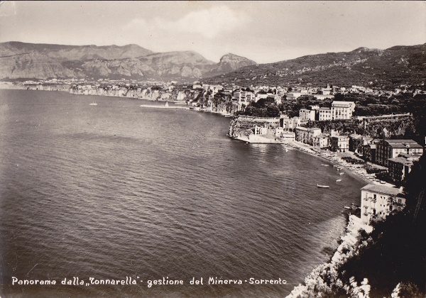 Sorrento (so24-81) Panorama Tonnarella - Viaggiata 1950