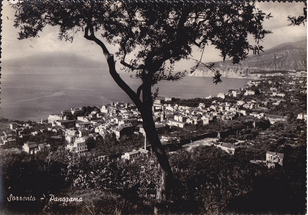 Sorrento (so24-84) Panorama - Viaggiata 1952