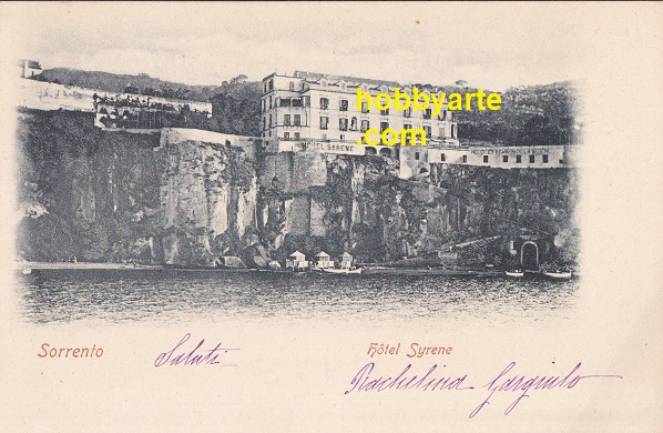 Sorrento (so24-87) Hotel Syrene - Viaggiata 1900
