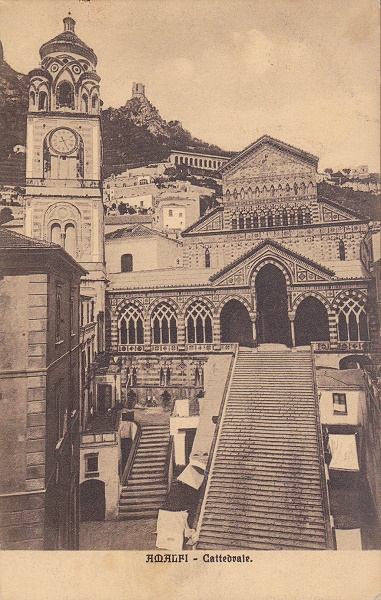 so26-0004 Amalfi - Cattedrale viaggiata (FP)