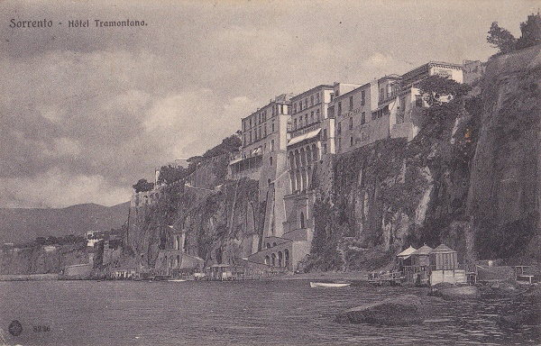 Sorrento (so26-0012) Hotel Tramontano - Viaggiata 1910