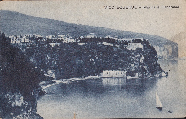 Vico Equense (so-0013) Marina - Viaggiata 1922