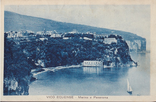 so-0014 Vico Equense Marina - Viaggiata 1929
