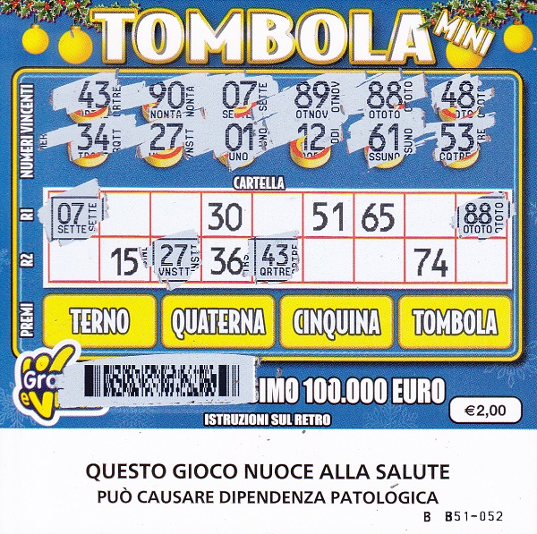 Tombola MINI (BB51-052) 3090