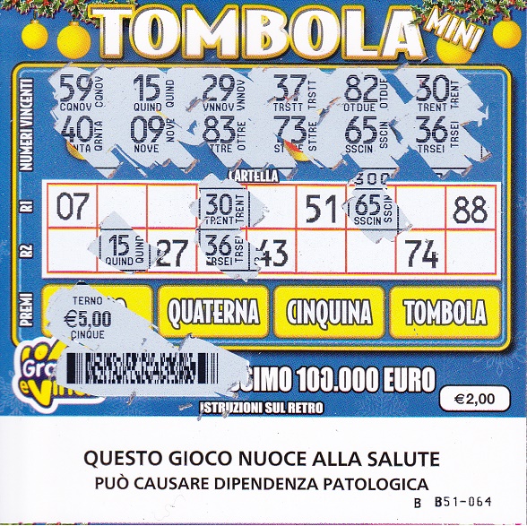 Tombola MINI (BB51-064) 3090