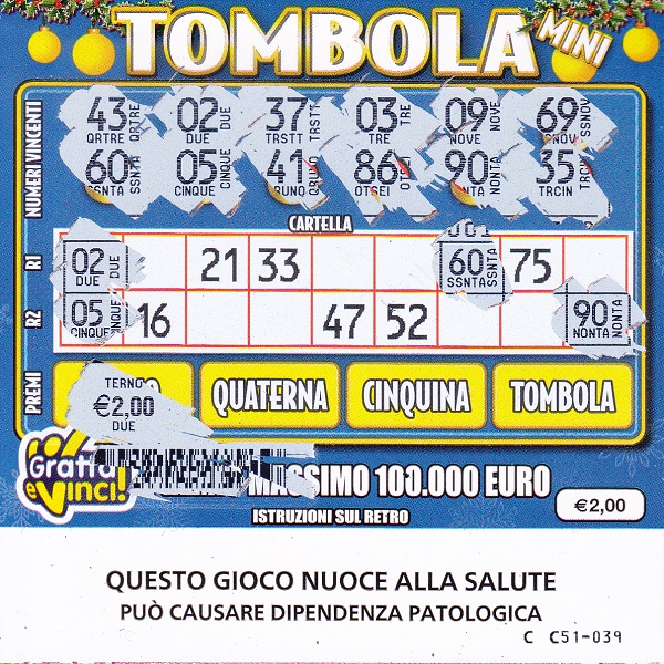 Tombola MINI (CC51-039) 3090