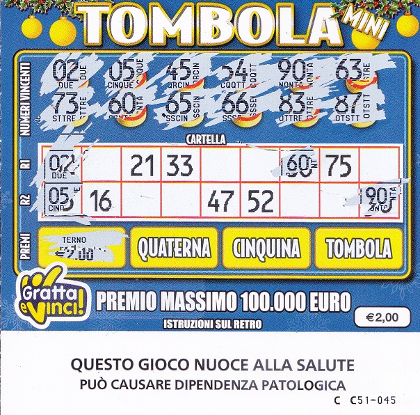 Tombola MINI (CC51-045) 3090