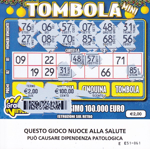 Tombola MINI (EE51-061) 3090