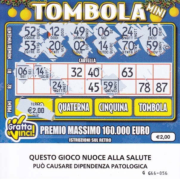 Tombola MINI (GG66-056) 3090