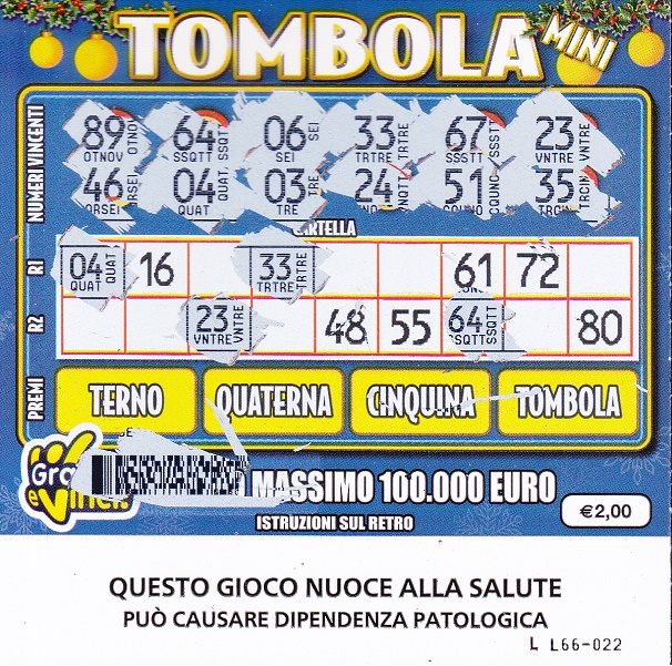 Tombola MINI (LL66-022) 3090