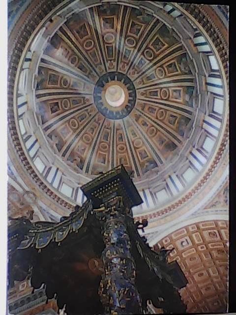Roma - S.Pietro interno della Cupola