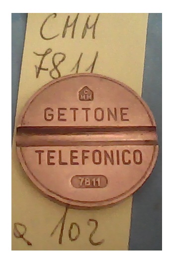 Get.Tel.-7811 (a102) Gettoni Telefonici C.M.M.