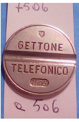 Get.Tel.-7506 (a506) Gettoni Telefonici E.S.M.