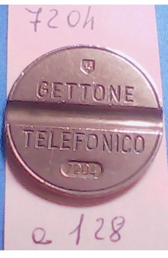 Get.Tel.-7204 (a128) Gettoni Telefonici E.S.M.