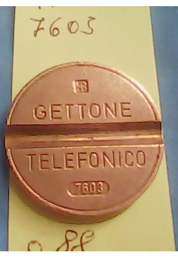 Get.Tel.-7603 (a88)  Gettoni Telefonici I.P.M.