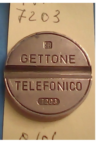 Get.Tel.-7203 (a101)  Gettoni Telefonici I.P.M.