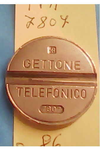 Get.Tel.-7807 (a86)  Gettoni Telefonici I.P.M.