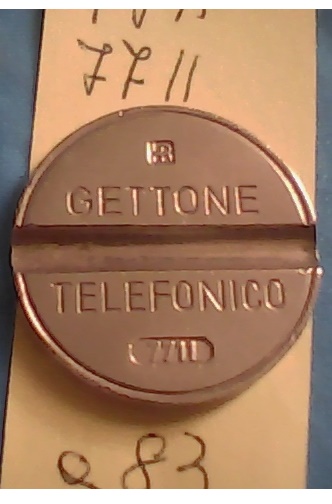 Get.Tel.-7711 (a83)  Gettoni Telefonici I.P.M.