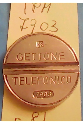 Get.Tel.-7903 (a81)  Gettoni Telefonici I.P.M.