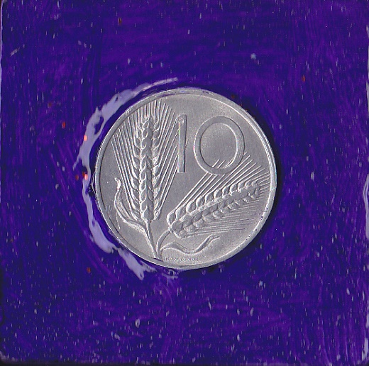 A-lire 10 spiga cm 5x5 viola scuro
