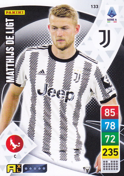 133 - Matthijs De Ligt - XL Adrenalyn 2022/23 calciatori Panini