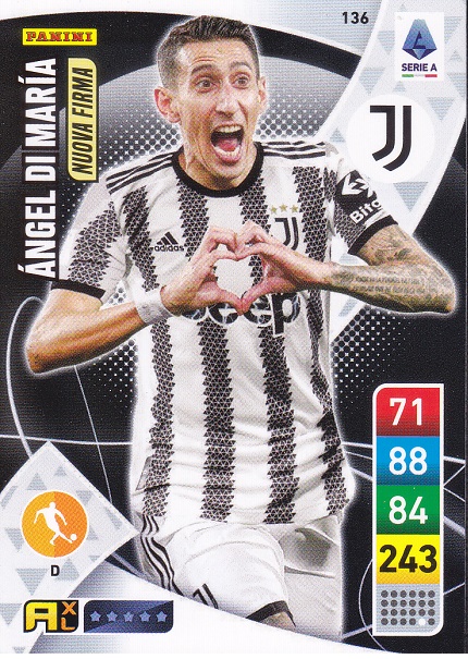 136 - Angel Di Mara - XL Adrenalyn 2022/23 calciatori Panini