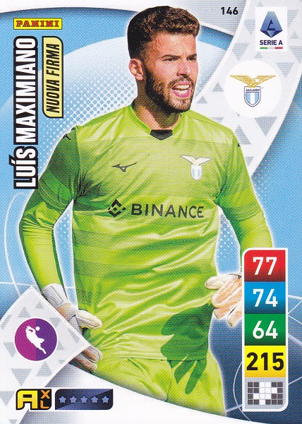 146 - Lus Maximiano - XL Adrenalyn 2022/23 calciatori Panini