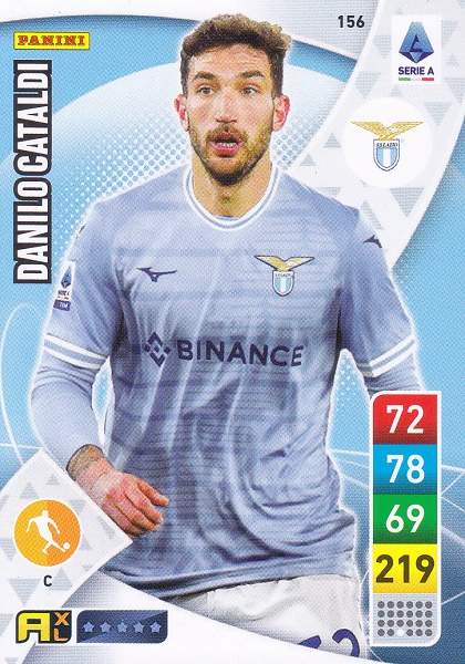 156 - Danilo Cataldi - XL Adrenalyn 2022/23 calciatori Panini