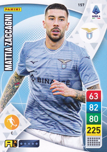 157 - Mattia Zaccagni - XL Adrenalyn 2022/23 calciatori Panini