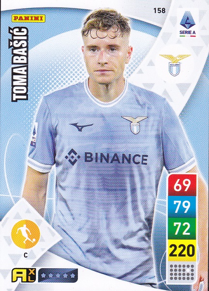 158 - Toma Basic - XL Adrenalyn 2022/23 calciatori Panini