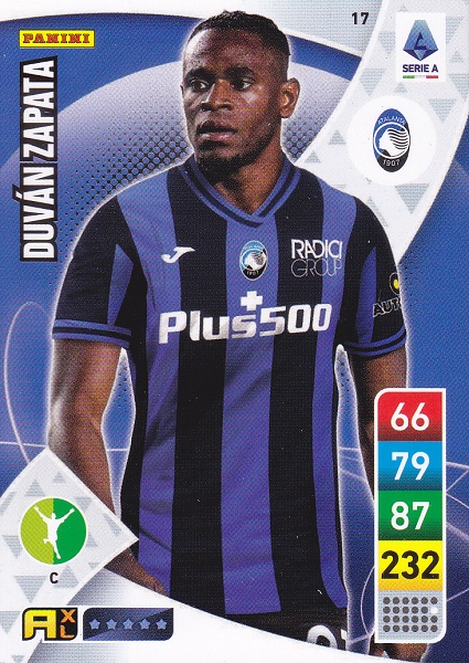 017 - Duvn Zapata - XL Adrenalyn 2022/23 calciatori Panini