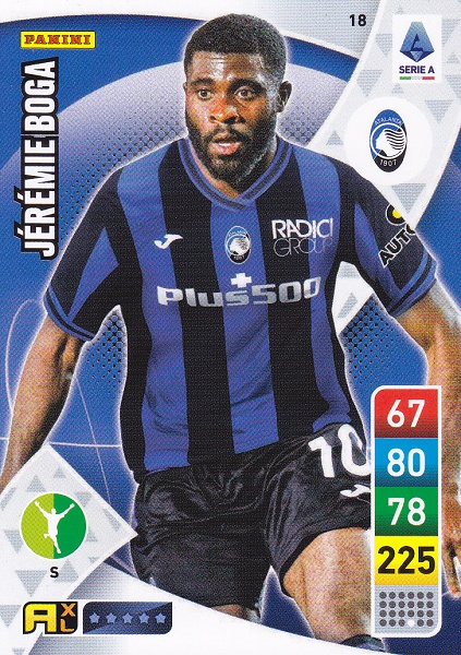 018 - Jrmie Boga - XL Adrenalyn 2022/23 calciatori Panini