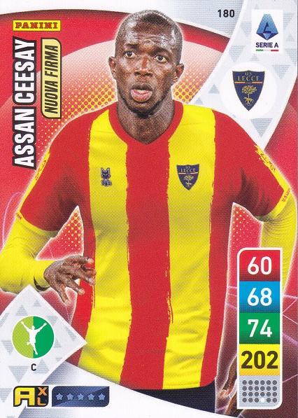 180 - Assan Ceesay - XL Adrenalyn 2022/23 calciatori Panini