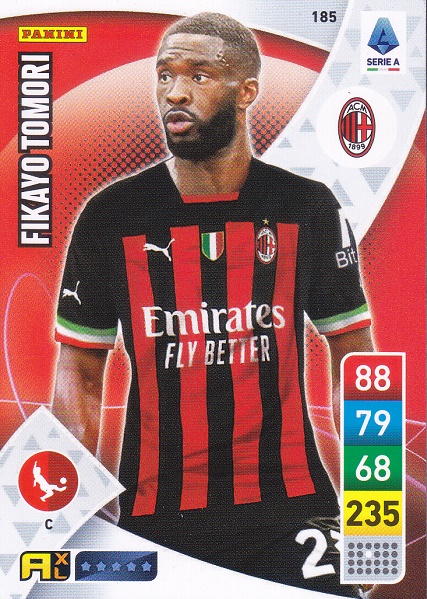 185 - Fikayo Tomori - XL Adrenalyn 2022/23 calciatori Panini