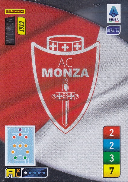 199 - Monza - XL Adrenalyn 2022/23 calciatori Panini