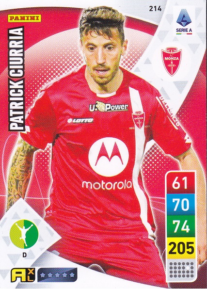 214 - Patrick Ciurria  - XL Adrenalyn 2022/23 calciatori Panini