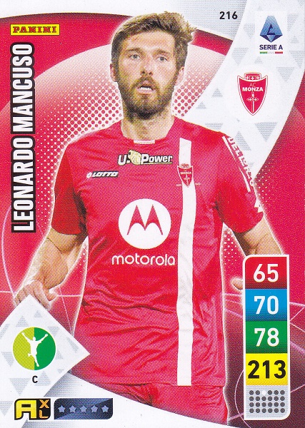 216 - Leonardo Mancuso - XL Adrenalyn 2022/23 calciatori Panini