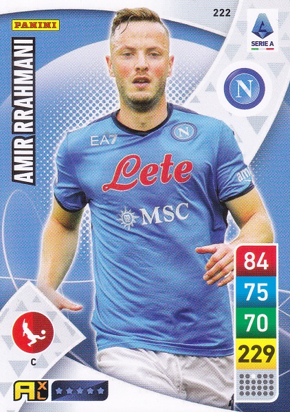 222 - Amir Rrahmani - XL Adrenalyn 2022/23 calciatori Panini