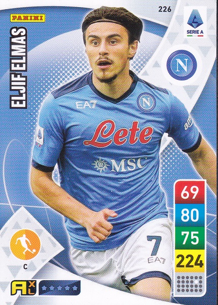 226 - Eljif Elmas - XL Adrenalyn 2022/23 calciatori Panini