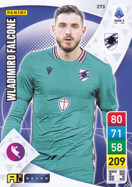 273 - Wladimiro Falcone - XL Adrenalyn 2022/23 calciatori Panini